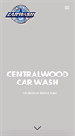 Mobile Screenshot of centralwoodcarwash.com